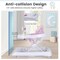 Babyjoy Foldable Baby Activity Walker with Adjustable Height& Detachable Seat Cushion